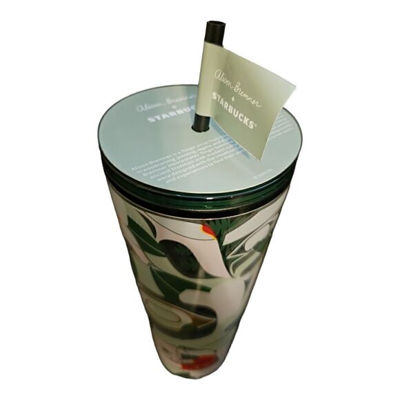 ⭐️NWT⭐️2024 STARBUCKS x Alison Bremner Alaska Artist Venti Tumbler 24 Oz. - Picture 4 of 5